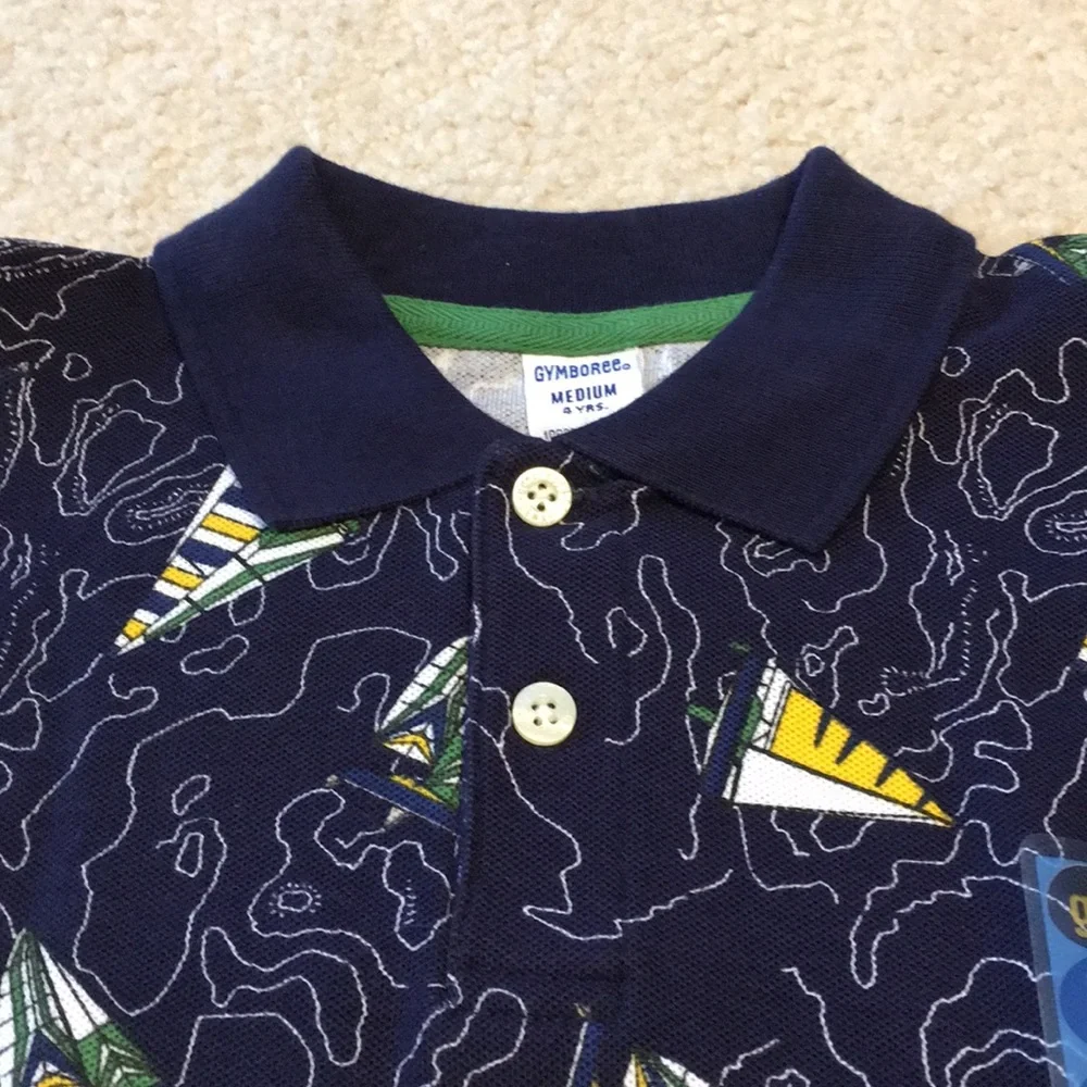 NWT Gymboree polo long sleeve shirt